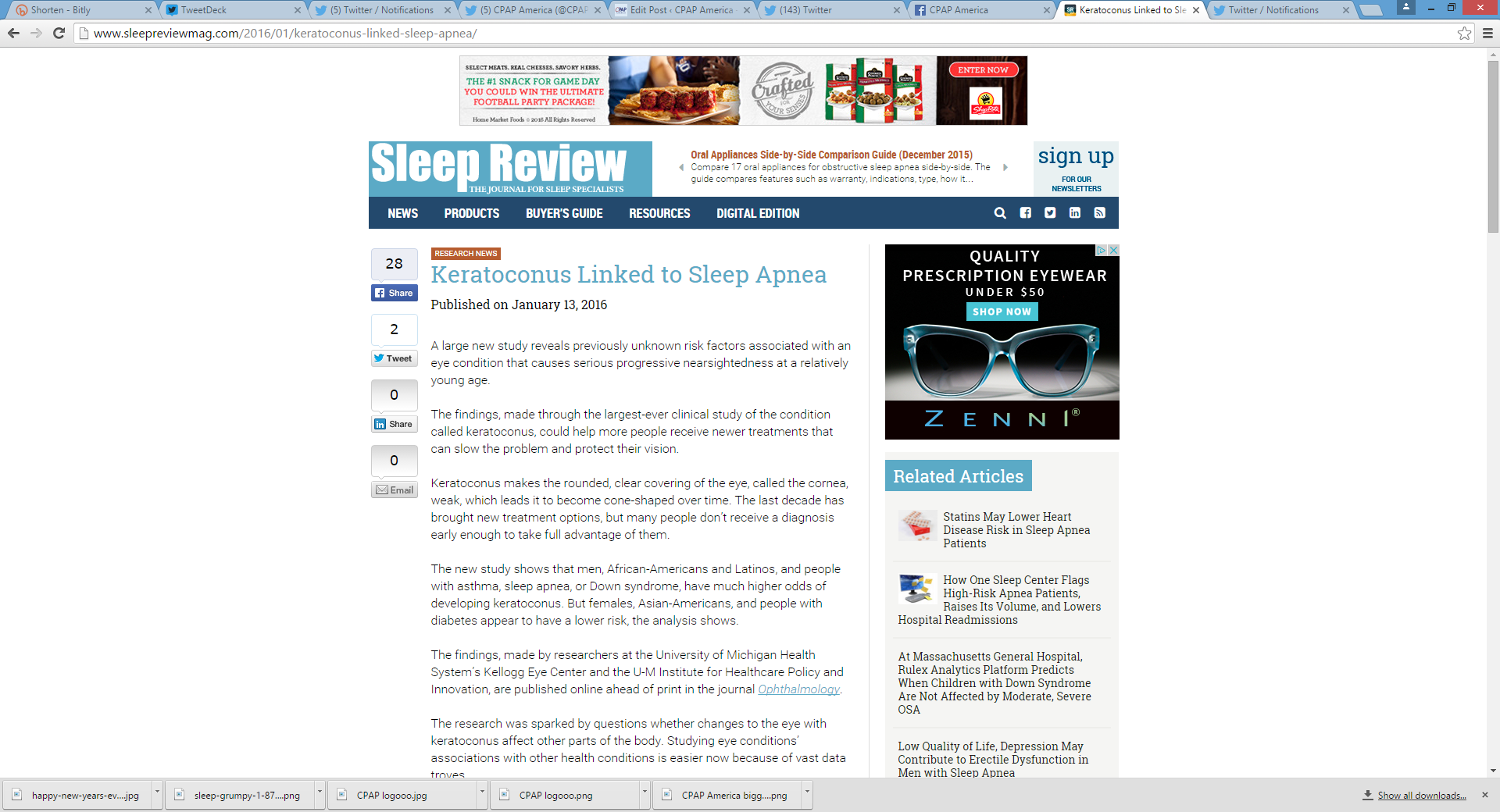 Could Keratoconus be Linked to Sleep Apnea?