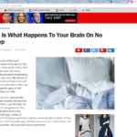 What exactly happens to your brain on no sleep?