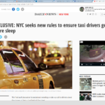 New York City Ensuring Sleep Safety For Taxi Drivers