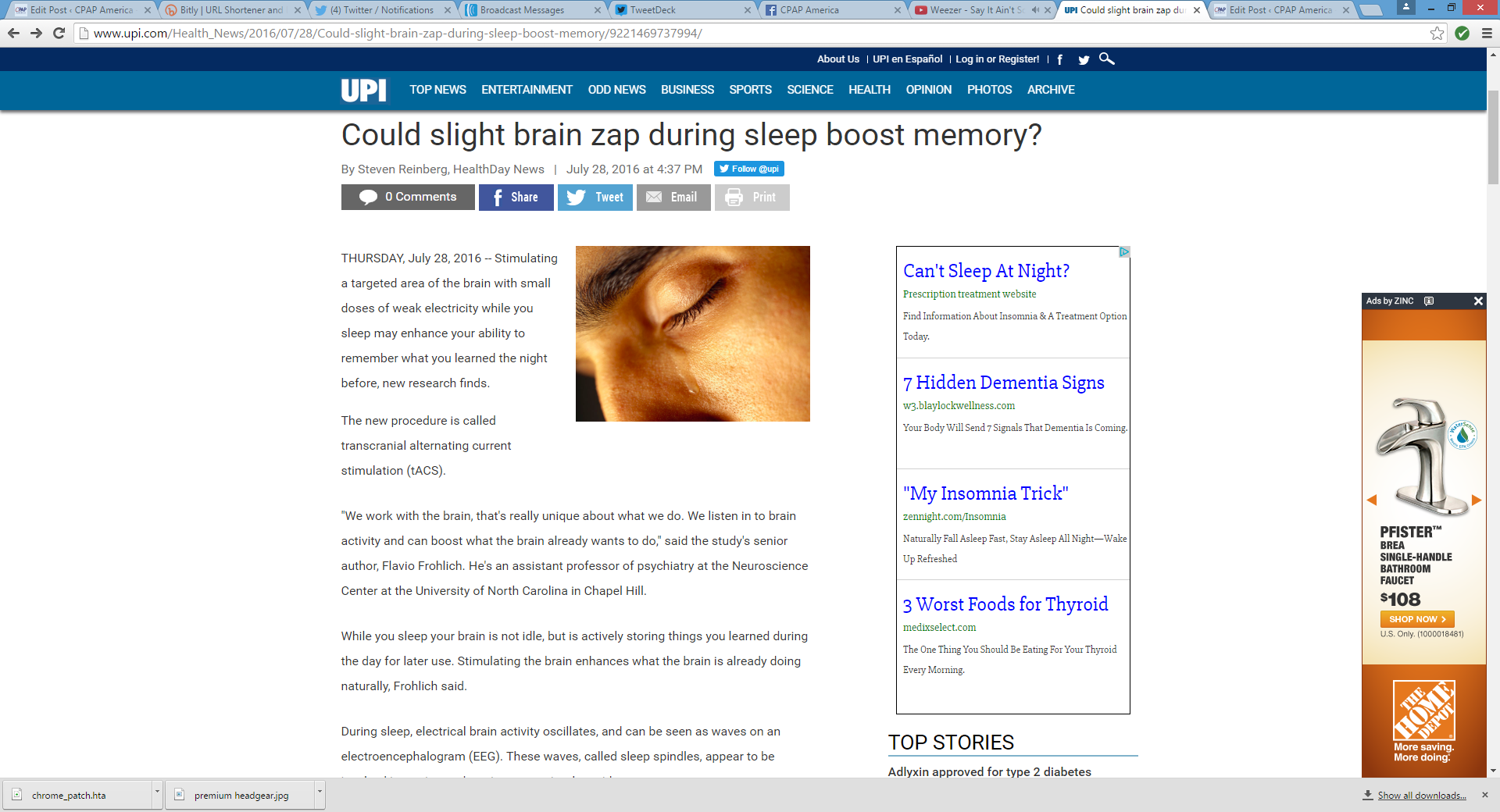 Brain Stimulation During Sleep Could Improve Memory?