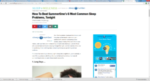 Summer Sleep Can improve With These Tips