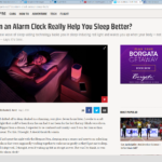 Does An Alarm Clock Help Improve Your Sleep?