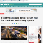 Study: Sleep Apnea Treatment For Commercial Drivers Is Beneficial