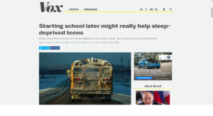 Could Starting School Later Help Teenagers Sleep?
