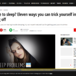 Doze off easier with these sleep tips!